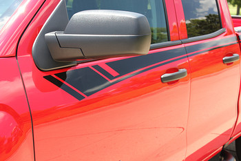 close up Chevrolet Silverado Decals BREAKER 3M 2014-2017 2018 2019 close up Chevrolet Silverado Decals BREAKER 3M 2014-2017 2018 2019