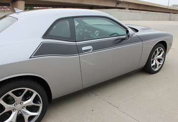 passenger side 2017 Dodge Challenger T/A Stripe Kit 3M PURSUIT 2011-2019 passenger side 2017 Dodge Challenger T/A Stripe Kit 3M PURSUIT 2011-2019