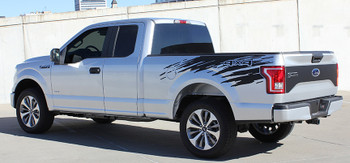 rear Ford F150 Body Graphics Decals Kits ROUTE RIP 2015-2018 2019 rear Ford F150 Body Graphics Decals Kits ROUTE RIP 2015-2018 2019
