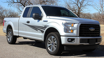 passenger Side Vinyl Graphics for Ford F 150 Trucks APOLLO 2015-2018 2019 passenger Side Vinyl Graphics for Ford F 150 Trucks APOLLO 2015-2018 2019