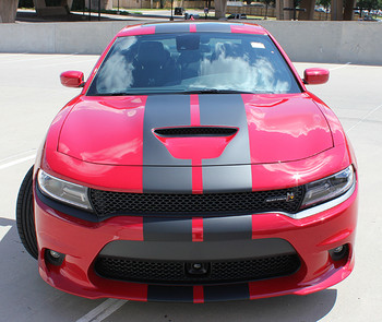Dodge Charger SRT 392 Racing Stripes N CHARGE RALLY 2015-2018 Dodge Charger SRT 392 Racing Stripes N CHARGE RALLY 2015-2018