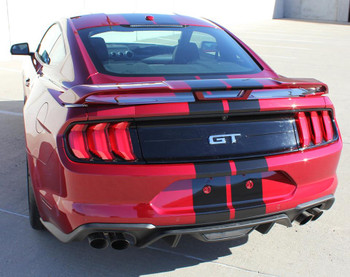 2018 Ford Mustang Center Wide Racing Stripes STAGE RALLY 2018 Ford Mustang Center Wide Racing Stripes STAGE RALLY