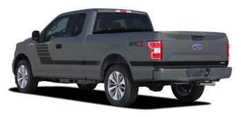 LEAD FOOT Matte Black Ford F-150 Stripes NEW Edition Side Decals 2015-2018 Call Us 812-725-1410 LEAD FOOT Matte Black Ford F-150 Stripes NEW Edition Side Decals 2015-2018 Call Us 812-725-1410