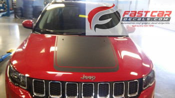 Jeep Compass Hood stripe BEARING HOOD graphic 3M 2017-2018 | FCD Call Us 812-725-1410 Jeep Compass Hood stripe BEARING HOOD graphic 3M 2017-2018 | FCD Call Us 812-725-1410