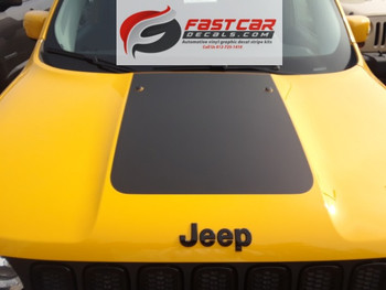 Hood Stripes for Jeep Renegade 3M RENEGADE HOOD 2014-2019 Hood Stripes for Jeep Renegade 3M RENEGADE HOOD 2014-2019