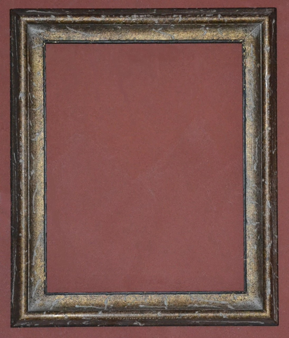 Gold Metal Leaf & Antique Black Fillet Frame