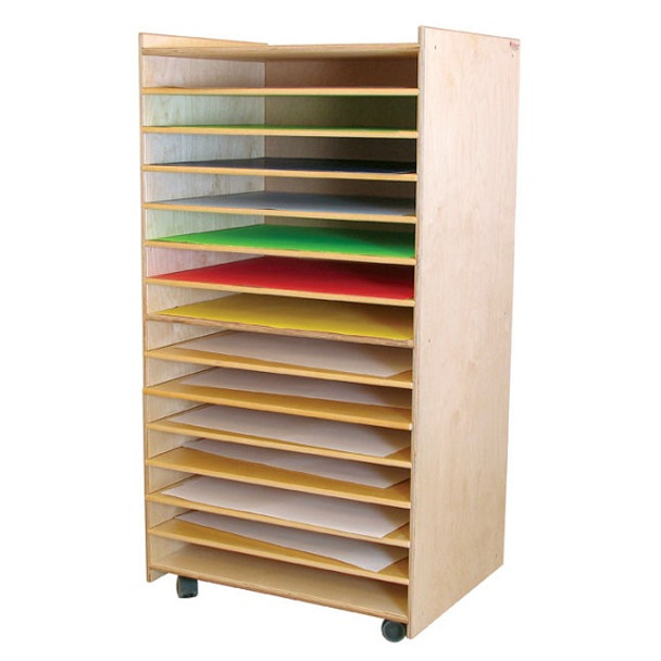 Wood Designs WD33500 Puzzles Paper and Games Rack | Affordable Game