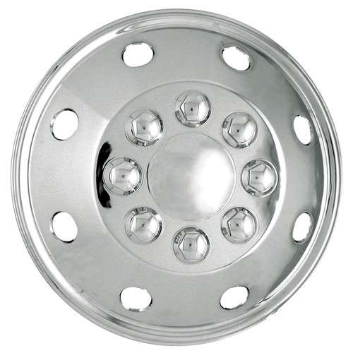 Universal Fit Motorhome Hubcaps 16 inch Chrome ABS Plastic RV Wheel Cover