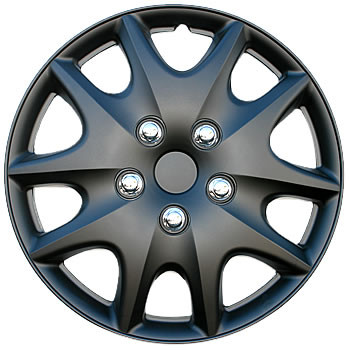Black Hubcaps 15 - inch Matte Black Wheel Covers Black Hubcaps 15 - inch Matte Black Wheel Covers