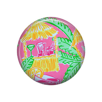 Tiki Hut Pocket Mirror Tiki Hut Pocket Mirror