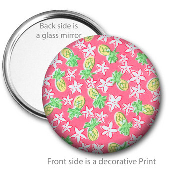 Pineapple Passion Pocket Mirror Pineapple Passion Pocket Mirror
