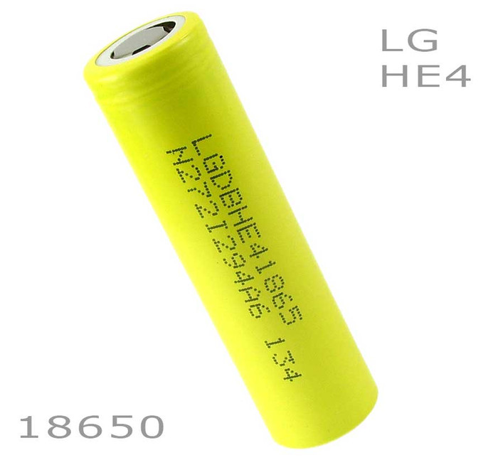 Аккумулятор lg 18650 he4