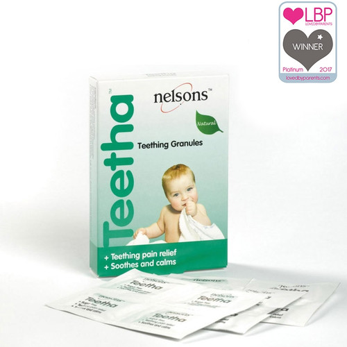 Nelsons Teetha Natural Teething Granules 24 Sachets Nelsons Teetha Natural Teething Granules 24 Sachets