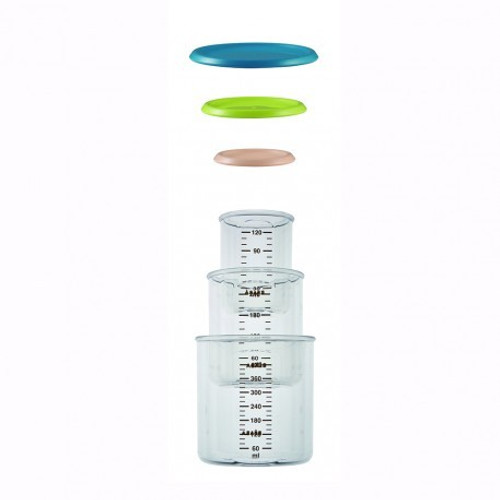 Beaba Set of 3 conservation jars -120ml (4oz) / 240ml (8oz) / 420ml (14oz) Beaba Set of 3 conservation jars -120ml (4oz) / 240ml (8oz) / 420ml (14oz)