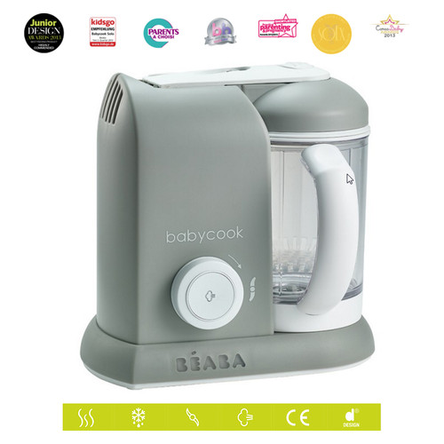 Beaba Babycook Baby Food Maker/Steam Cooker/Blender Grey Beaba Babycook Baby Food Maker/Steam Cooker/Blender Grey