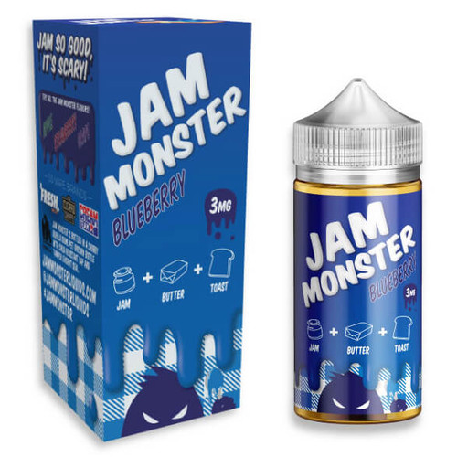 Jam Monster - Blueberry 100ml Jam Monster - Blueberry 100ml