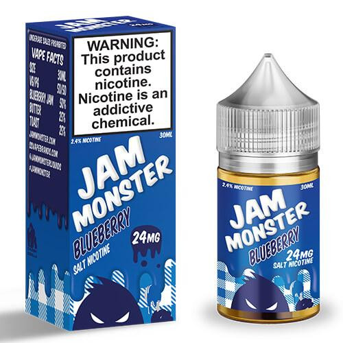 Jam Monster Salt - Blueberry 30ml Jam Monster Salt - Blueberry 30ml