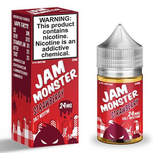 Jam Monster Salt - Strawberry 30ml Jam Monster Salt - Strawberry 30ml