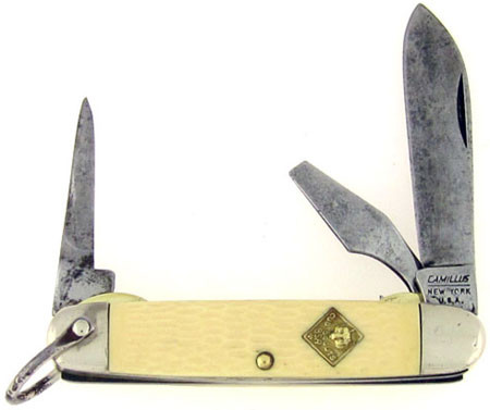 Camillus Boy Scouts of America Official Cub Scout Knife Off White 885W