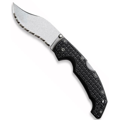 Cold Steel Large Vaquero Knife, Serrated Edge, CS29TLVS
