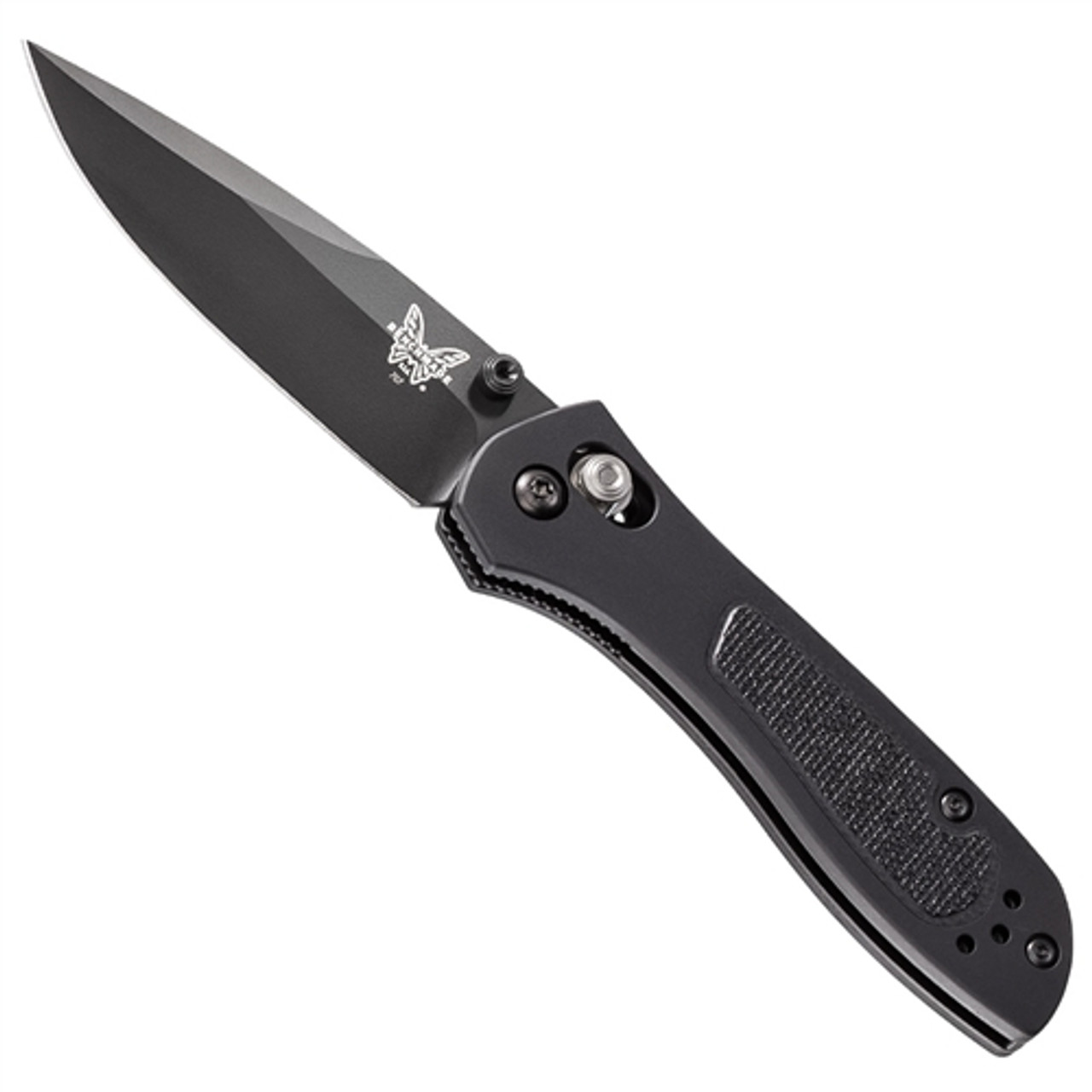 Benchmade 707BK Sequel AXIS Lock Knife, Black Plain Edge Blade