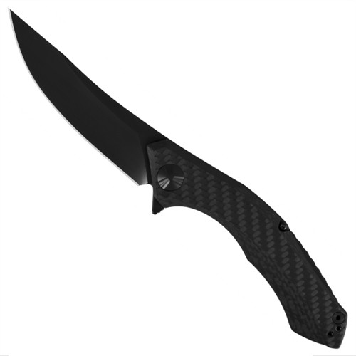 Zero Tolerance Sprint Run 0462BLK Carbon Fiber/Titanium Flipper Knife