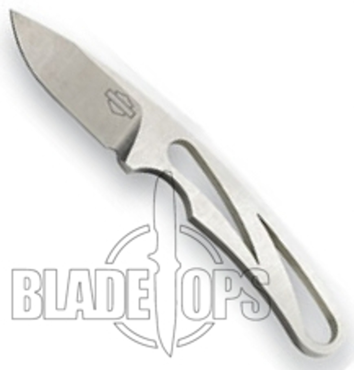 Benchmade Harley Davidson 13212 Snody Fixed Blade Tether Knife, Satin