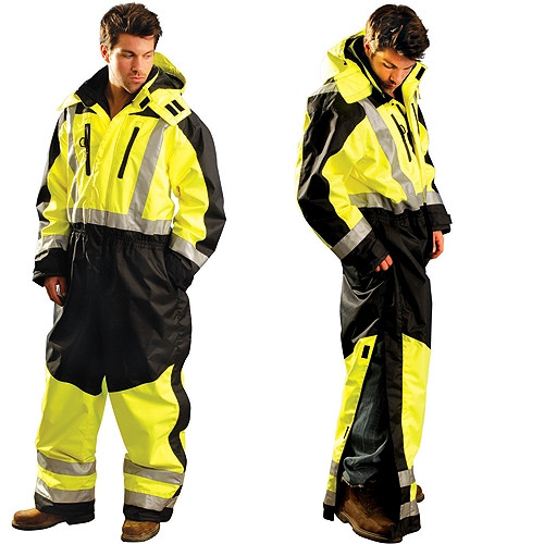 occunomix class 3 cold weather hi vis speed collection coveralls sp cvl