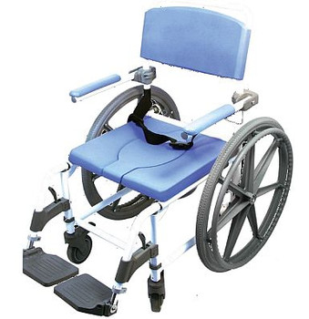 Ezee Shower Commode Wheelchair Wide Model Ezee Shower Commode Wheelchair Wide Model