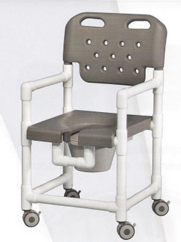 Elite Series Rolling Shower Commode Chair Elite Series Rolling Shower Commode Chair