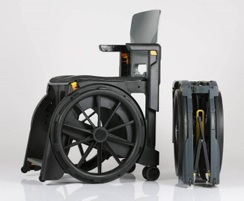 Folding Shower Commode Wheelchair Folding Shower Commode Wheelchair
