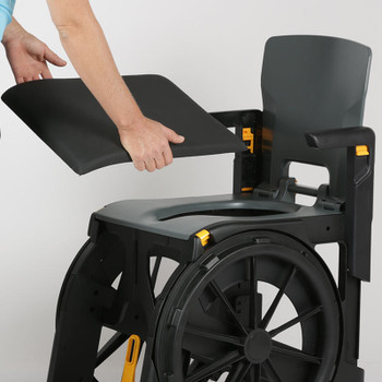 Soft Seat for Folding Shower Commode Wheelchair Soft Seat for Folding Shower Commode Wheelchair