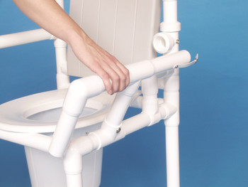 Left Drop Arm For IPU Shower And Commode Chairs Left Drop Arm For IPU Shower And Commode Chairs