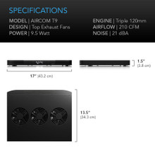 AV Receiver Amplifier Cooling Fan