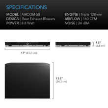 AV Amplifier and Receiver Cooling Fan