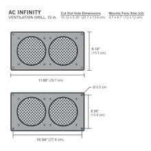 Cabinet Ventilation Grill