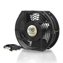 172mm ac axial muffin cooling fan