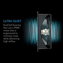 AV Equipment Room and Closet Cooling Fan