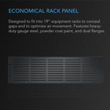 Rack Panel 3U Vented