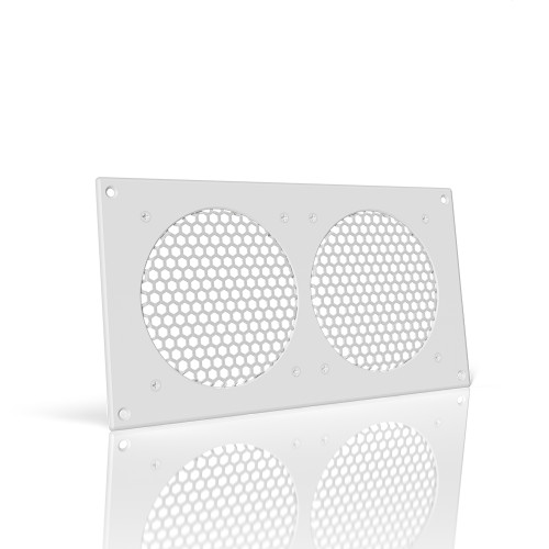 AC INFINITY, Cabinet Ventilation Grille White, 12 Inch