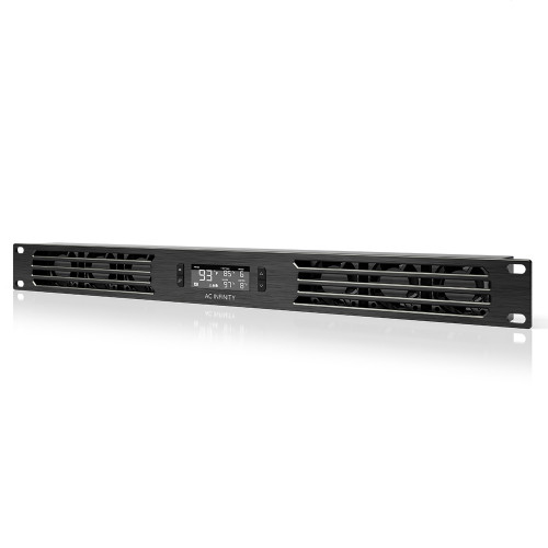CLOUDPLATE T1, Quiet Rack Cooling Fan System 1U, Exhaust