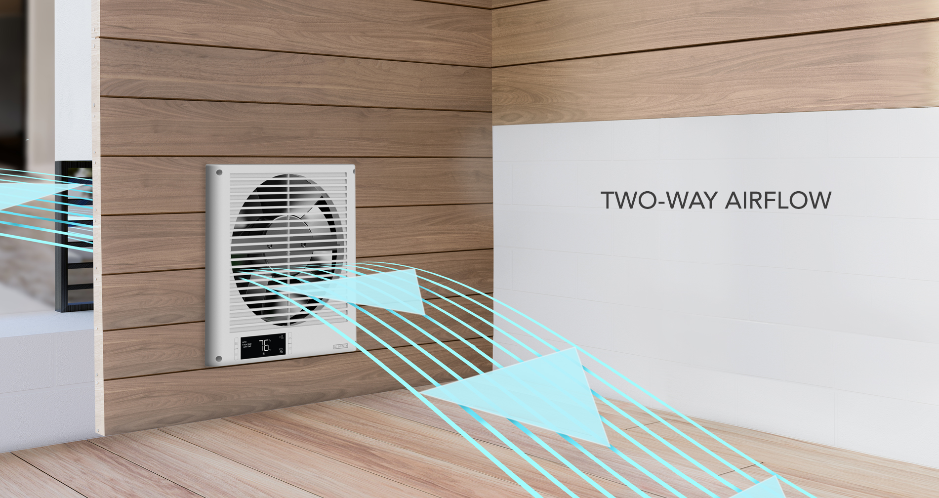 Foster Parents Future Highway Room To Room Ventilation Wall Fan Weaken 