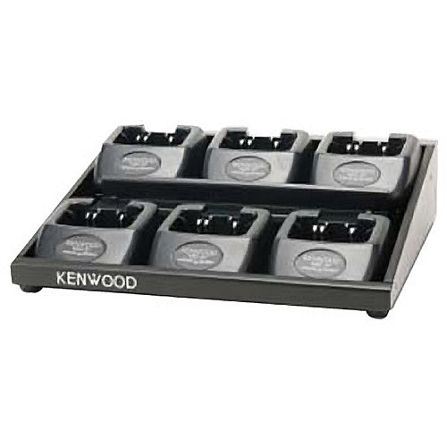 The chargers (KSC35K) displayed are not included with the KMB28 multi unit charging tray from Kenwood and are shown for demostration purposes only. The chargers (KSC35K) displayed are not included with the KMB28 multi unit charging tray from Kenwood and are shown for demostration purposes only.