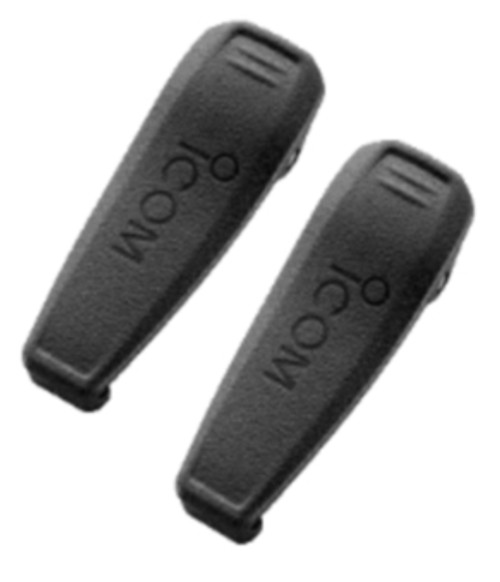 This pair of MB124 belt clips make great spares to keep your radios in service. Icom quality and HQ98 service, a duo you can't beat. Fits BP264 and BP265 battery packs. This pair of MB124 belt clips make great spares to keep your radios in service. Icom quality and HQ98 service, a duo you can't beat. Fits BP264 and BP265 battery packs.