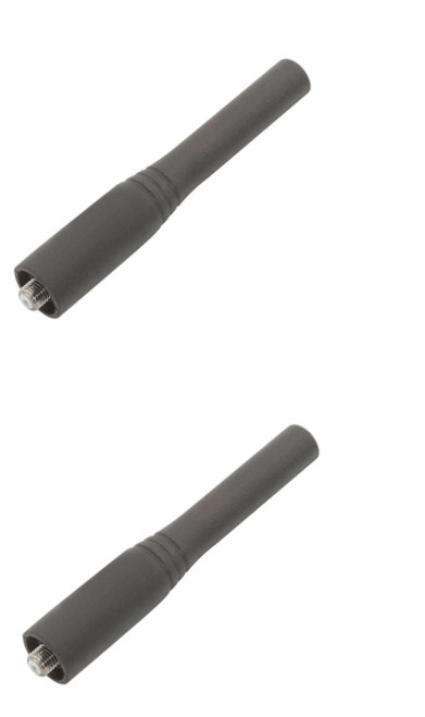 Motorola Stubby UHF Antenna 450-470 (RDU4100 and RDU4160d Models Only) This stubby replacement antenna broadcasts 4 Watts in a 450-470 MHz broadcast range. Helps provide improved signal penetration. RAN4033 Motorola Stubby UHF Antenna 450-470 (RDU4100 and RDU4160d Models Only) This stubby replacement antenna broadcasts 4 Watts in a 450-470 MHz broadcast range. Helps provide improved signal penetration. RAN4033