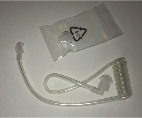 This is a replacement transparent tube with rubber earbud for the HKLN4477B or HKLN4487A Single-Wire Surveillance Earpieces. This is a twist in style. This is a replacement transparent tube with rubber earbud for the HKLN4477B or HKLN4487A Single-Wire Surveillance Earpieces. This is a twist in style.