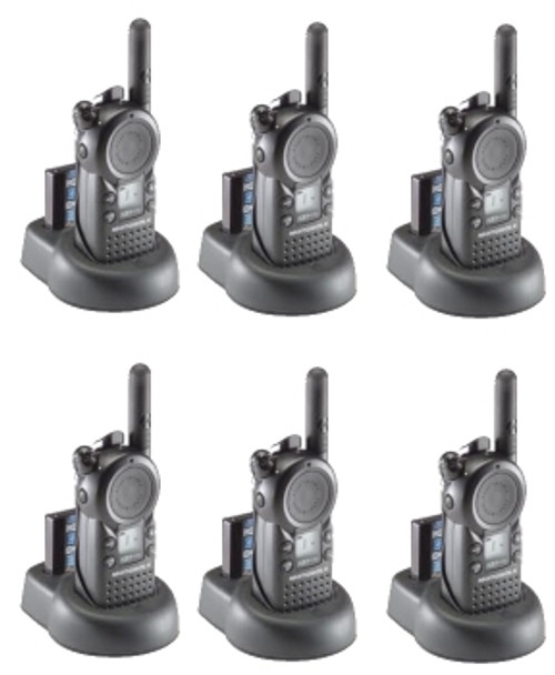Motorola CLS1110 6-Pack 1CH Compact UHF Business Radios Motorola CLS1110 6-Pack 1CH Compact UHF Business Radios