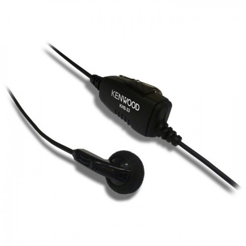 Earbud Headset with in-line PTT Microphone. For PKT-23 Kenwood Protalk radio only. Single Pin Connector. Earbud Headset with in-line PTT Microphone. For PKT-23 Kenwood Protalk radio only. Single Pin Connector.