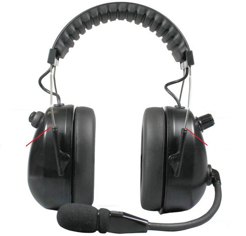 The HBB-EM by Pryme uses an electret mic which is the most universal version and should work on all radios. (over-the-head) Dual Muff Headset. Flat Black finish. NOW WITH CERTIFIED NRR 24dB The HBB-EM by Pryme uses an electret mic which is the most universal version and should work on all radios. (over-the-head) Dual Muff Headset. Flat Black finish. NOW WITH CERTIFIED NRR 24dB
