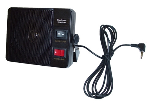 The Blackbox Mobile Radio 3 Watt External Speaker. This speaker is great for noisy environments when you need to hear someone calling. The Blackbox Mobile Radio 3 Watt External Speaker. This speaker is great for noisy environments when you need to hear someone calling.